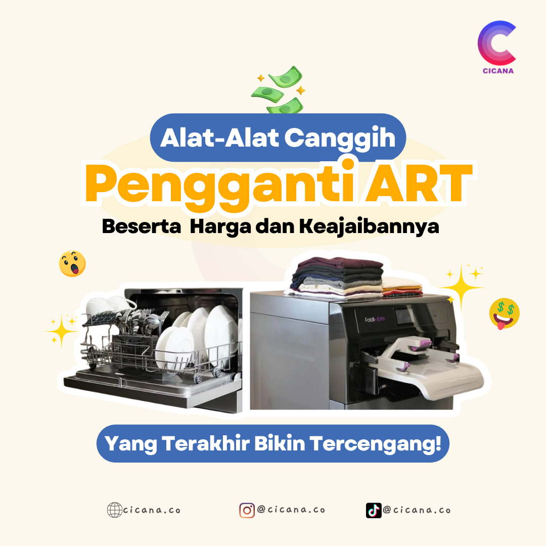 4 Perabotan Rumah ini Bisa Menjadi Pengganti ART