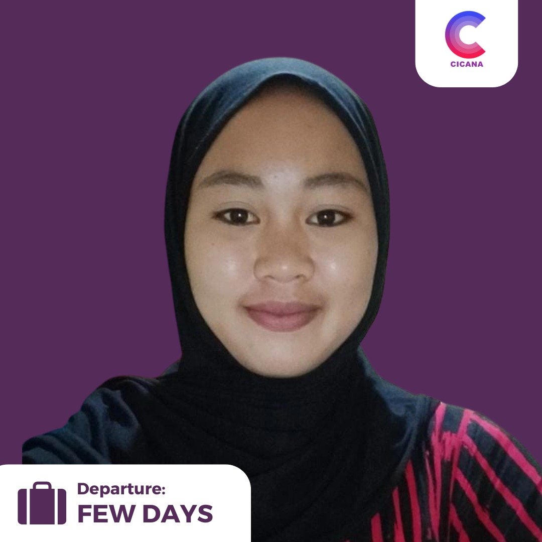 Wahdania, 18 Tahun, Asal Makassar, Beberes momong, Pengalaman Pemula, Gaji 2.0jt