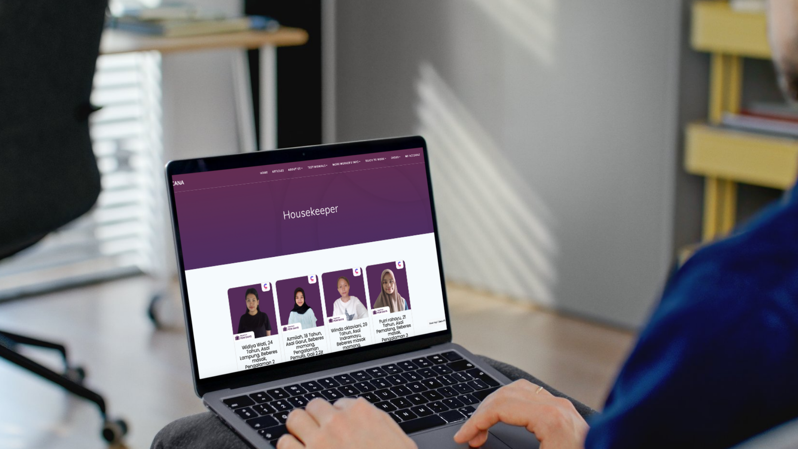 Cari Asisten Rumah Tangga