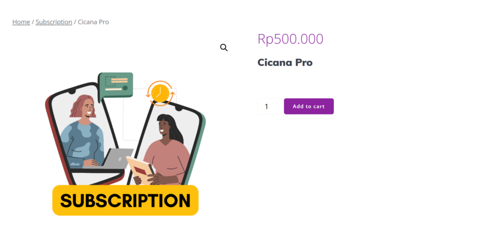 Subscription Pro Cicana